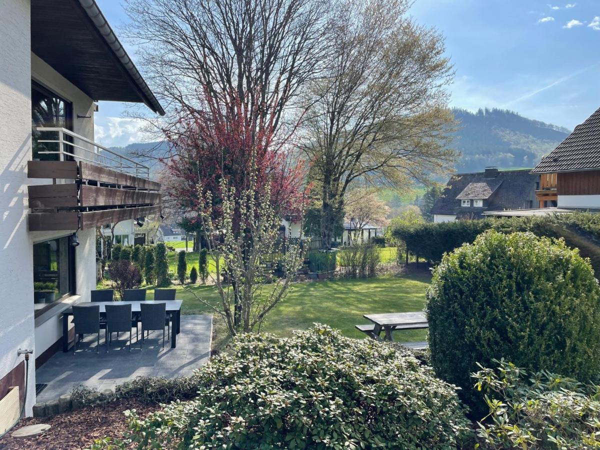 Ferienwohnung Auf der Platte 2 Winterberg Exterior foto